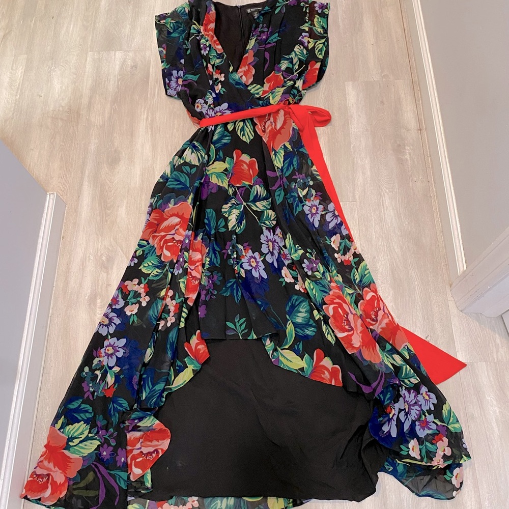 INC Plus High Low Dress
